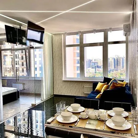 Vip аркадия: морской вид в 44 жемчужине Kadorr Apartment Odesa