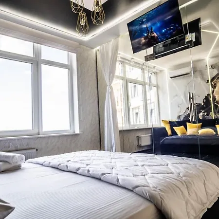 Vip аркадия: морской вид в 44 жемчужине Kadorr Apartment *