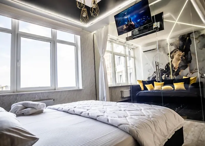 Vip аркадия: морской вид в 44 жемчужине Kadorr Apartment *